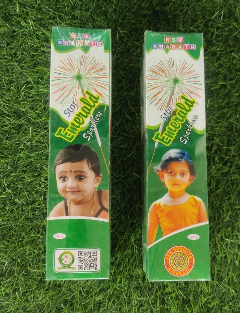 10cm Green Sparklers