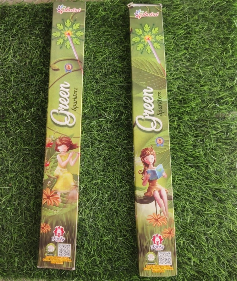 30cm Green Sparklers
