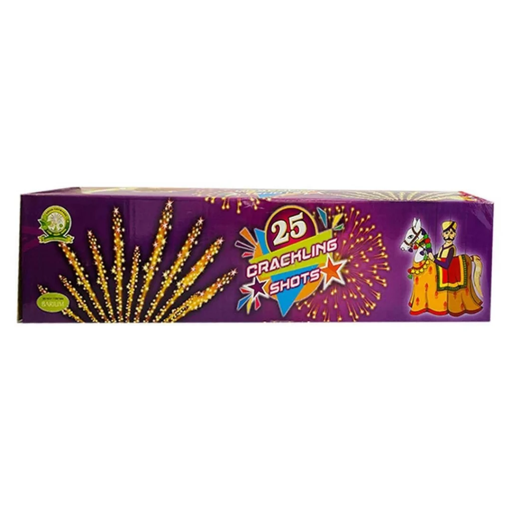 25 Shot Whizzling Crackling