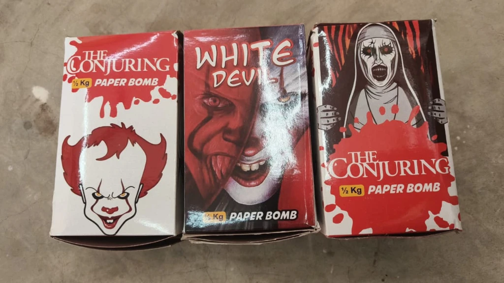 PAPER 1/2Kg Bomb